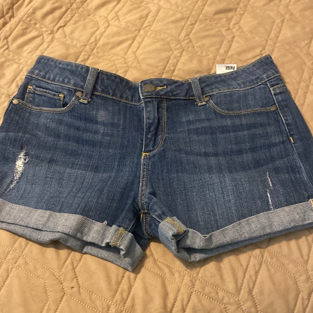 Paige denim shorts 29